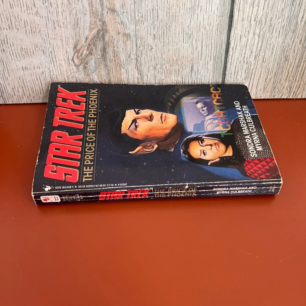 Star Trek The Price of the Phoenix Paperback 1993 Bantam Book Marshak‎ Culbreath